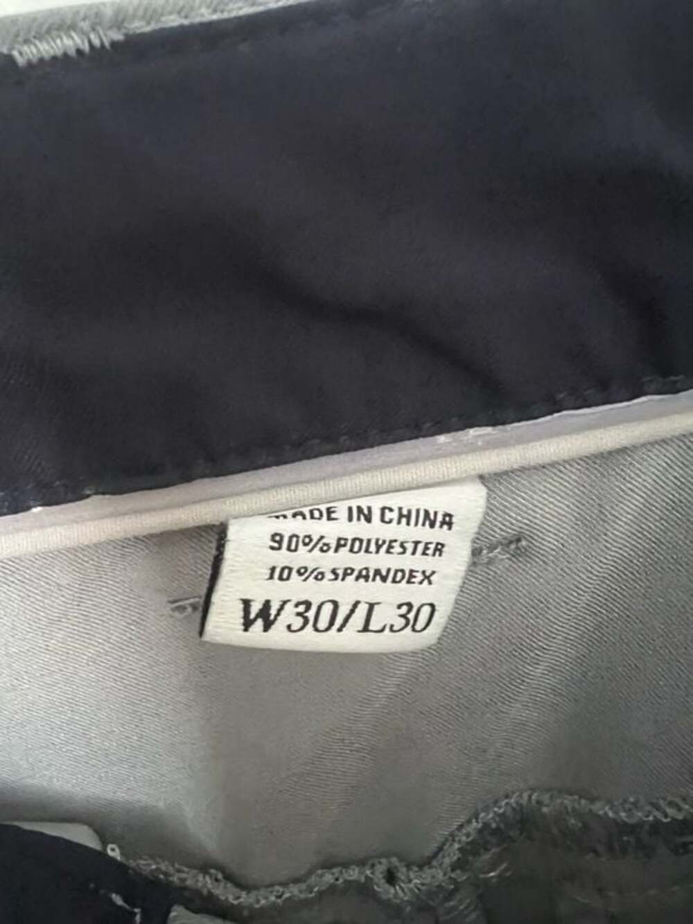 FootJoy Light Gray Pro Tour Golf Performance Pants 30x30 - Picture 4 of 5